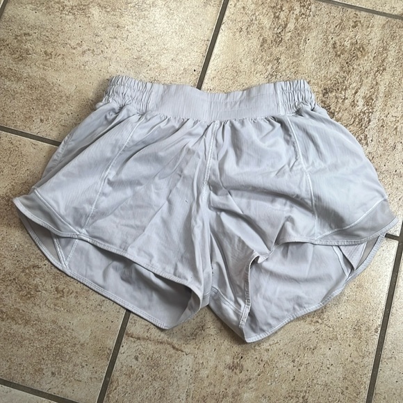 White Lululemon Shorts - Picture 1 of 3